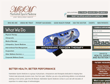 Tablet Screenshot of msmwellness.com